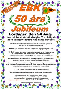 EBK Jubileum